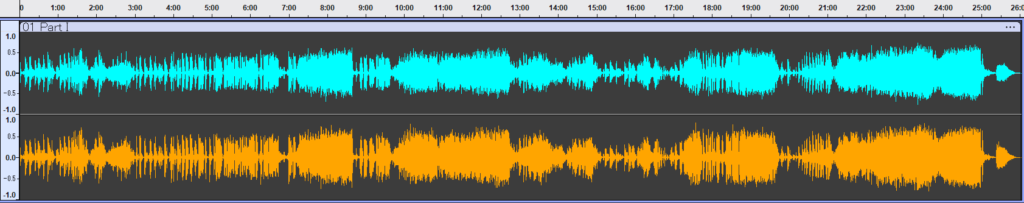 The Koln Concert 44.1kHz 波形