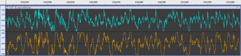 MISIA Everything 拡大波形