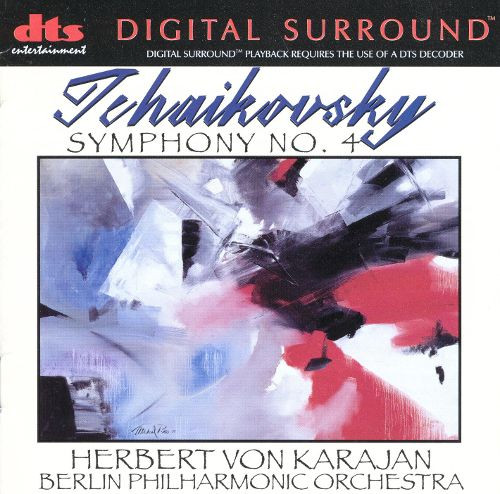Karajan Tchaikovsky Berlin Philharmonic – Symphony No. 4 米DTS 1998 (CD : 44.1kHz 16bit) Cover