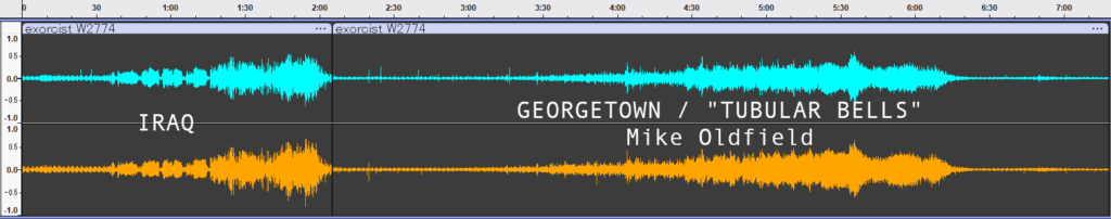 THE EXORCIST US盤 (Vinyl : 192kHz 24bit) Waveform