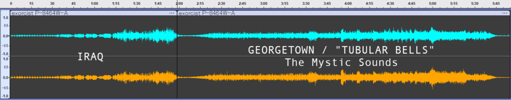 THE EXORCIST 日本盤 (Vinyl : 192kHz 24bit) Waveform